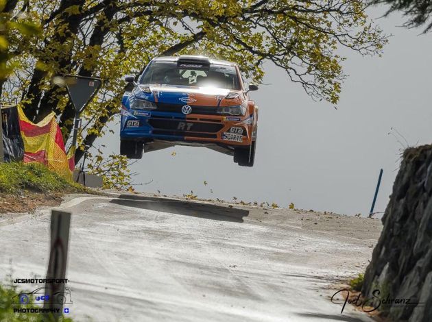 Strong performance of David Erard at the Rallye International du Valais!